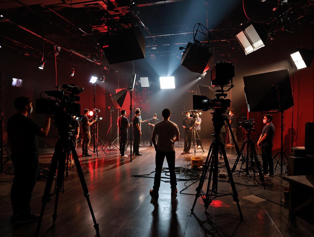 污视频制作现场